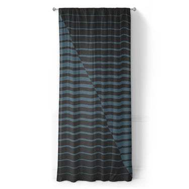 Euclid Black & Slate in Long (50" x 96") Size