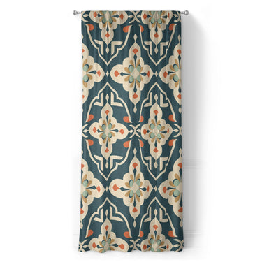 Merrin Blue & Ivory in Long (50" x 96") Size