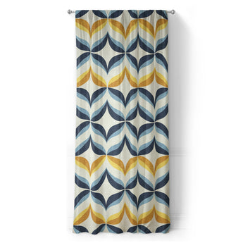 Jasper Blue & Gold in Long (50" x 96") Size