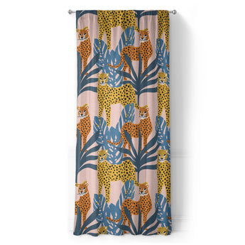 Tropical Cheetahs in Long (50" x 96") Size