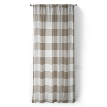 Buffalo Plaid Light Cedar Brown in Long (50" x 96") Size
