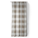 Buffalo Plaid Light Cedar Brown in Long (50" x 96") Size