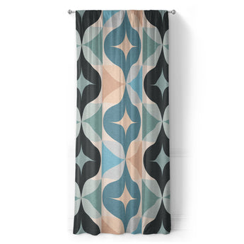 Maxine Seafoam & Peach in Long (50" x 96") Size
