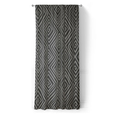 Hoffman Black & Charcoal in Long (50" x 96") Size