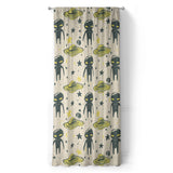 Space Aliens in Long (50" x 96") Size