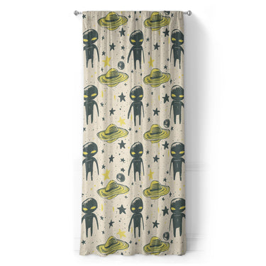 Space Aliens in Long (50" x 96") Size