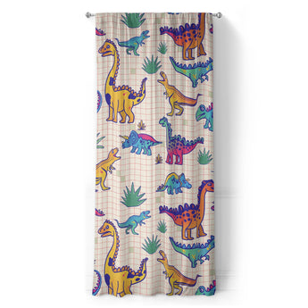 Doodle Dinos in Long (50" x 96") Size