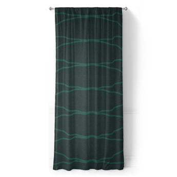 Kepler Navy & Teal in Long (50" x 96") Size