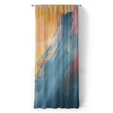 Eloise Blue & Pink in Long (50" x 96") Size