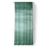 Jacinda Watercolor Teal Ombre in Long (50" x 96") Size