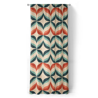 Jasper Blue & Red in Long (50" x 96") Size