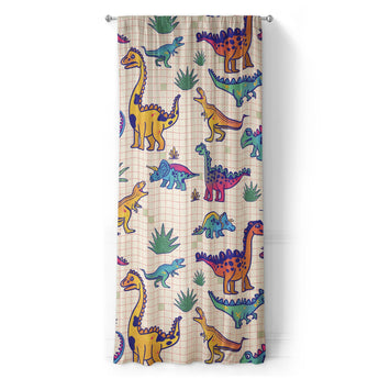 Doodle Dinos in Long (50" x 96") Size