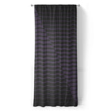 Euclid Black & Purple in Long (50" x 96") Size