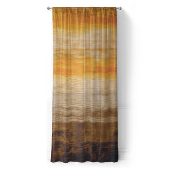 Ruidoso Brown & Orange in Long (50" x 96") Size