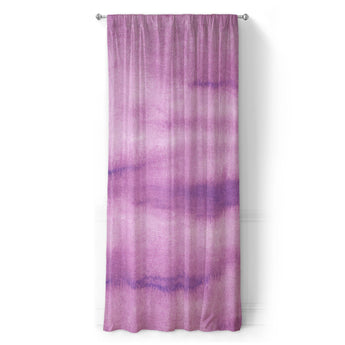 Ophelia Watercolor Violet Balayage in Long (50" x 96") Size