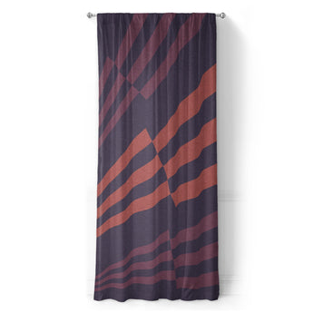 Prisma Purple & Coral in Long (50" x 96") Size