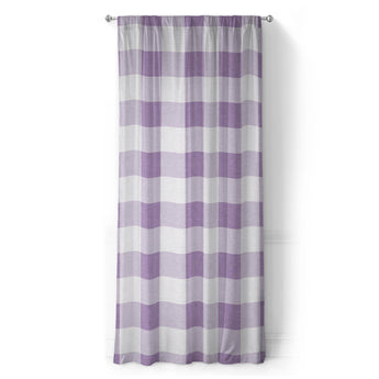 Buffalo Plaid Lilac in Long (50" x 96") Size
