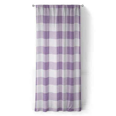 Buffalo Plaid Lilac in Long (50" x 96") Size