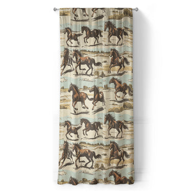 Wild Horses in Long (50" x 96") Size