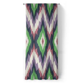 Dyani Eggplant & Matcha in Long (50" x 96") Size