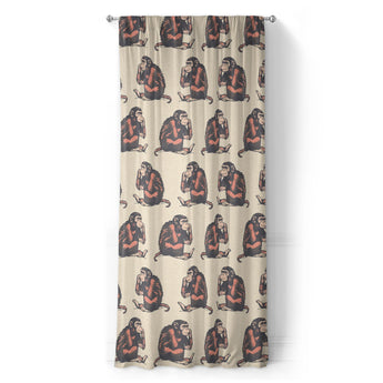 Thinking Chimps in Long (50" x 96") Size