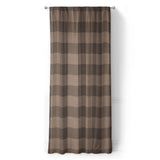 Buffalo Plaid Dark Cedar Brown in Long (50" x 96") Size