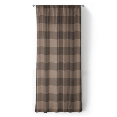 Buffalo Plaid Dark Cedar Brown in Long (50" x 96") Size