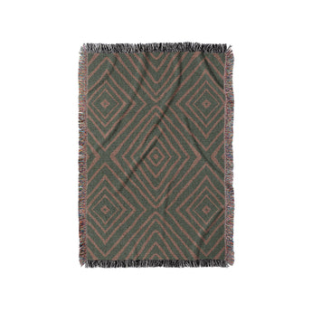 Terlingua Olive & Terracotta in Small (37" x 52") Size