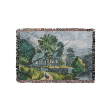 Cottage by the Cliff in Small (37" x 52") Size