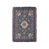 Miriam Navy & Purple in Small (37" x 52") Size