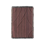 Felix Bleach Dye Burgandy in Small (37" x 52") Size