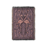 Flamingo Friends Purple in Small (37" x 52") Size