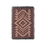 Reyno Orange & Maroon in Small (37" x 52") Size