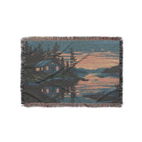 Adirondack Lakeside Cabin in Small (37" x 52") Size