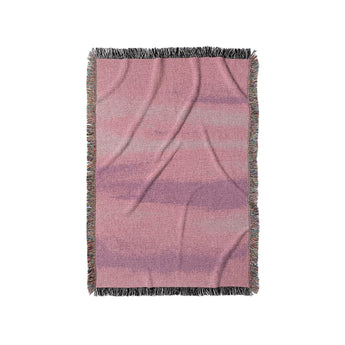 Ophelia Watercolor Pink Balayage in Small (37" x 52") Size
