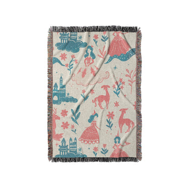 Pink Princess Fairytale in Small (37" x 52") Size