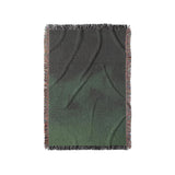 Keanu Watercolor Dark Green Ombre in Small (37" x 52") Size