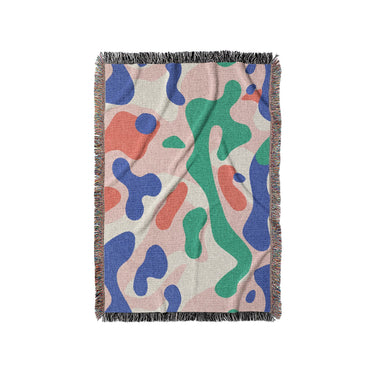 Concetta Pink Green & Blue in Small (37" x 52") Size