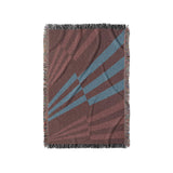 Prisma Maroon & Sky in Small (37" x 52") Size