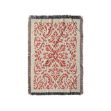 Floranna Ivory & Red in Small (37" x 52") Size