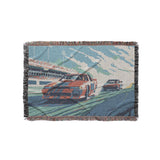 8 Bit Stock Cars in Small (37" x 52") Size
