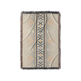 Loxcie Ivory & Blue in Small (37" x 52") Size