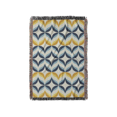 Jasper Blue & Gold in Small (37" x 52") Size