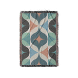 Maxine Seafoam & Peach in Small (37" x 52") Size