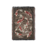 Koi Pond Brown in Small (37" x 52") Size