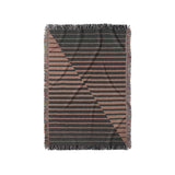 Euclid Black & Rust in Small (37" x 52") Size