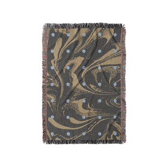 Acid Burn Brown & Carolina Blue in Small (37" x 52") Size