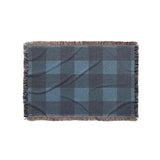 Buffalo Plaid Dark Navy in Small (37" x 52") Size