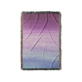 Imogen Watercolor Blue & Purple Ombre in Small (37" x 52") Size