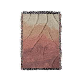 Kieran Watercolor Peach Ombre in Small (37" x 52") Size